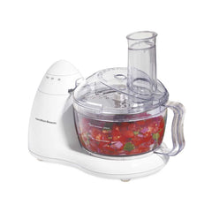 8-Cup Food Processor with 2 Speeds plus Pulse, White