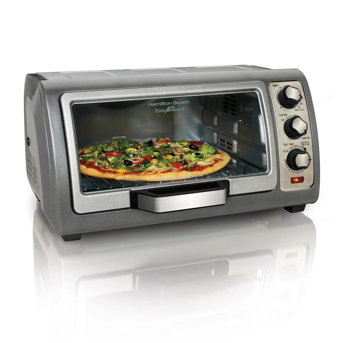 Easy Reach® Toaster Oven with Roll-Top Door
