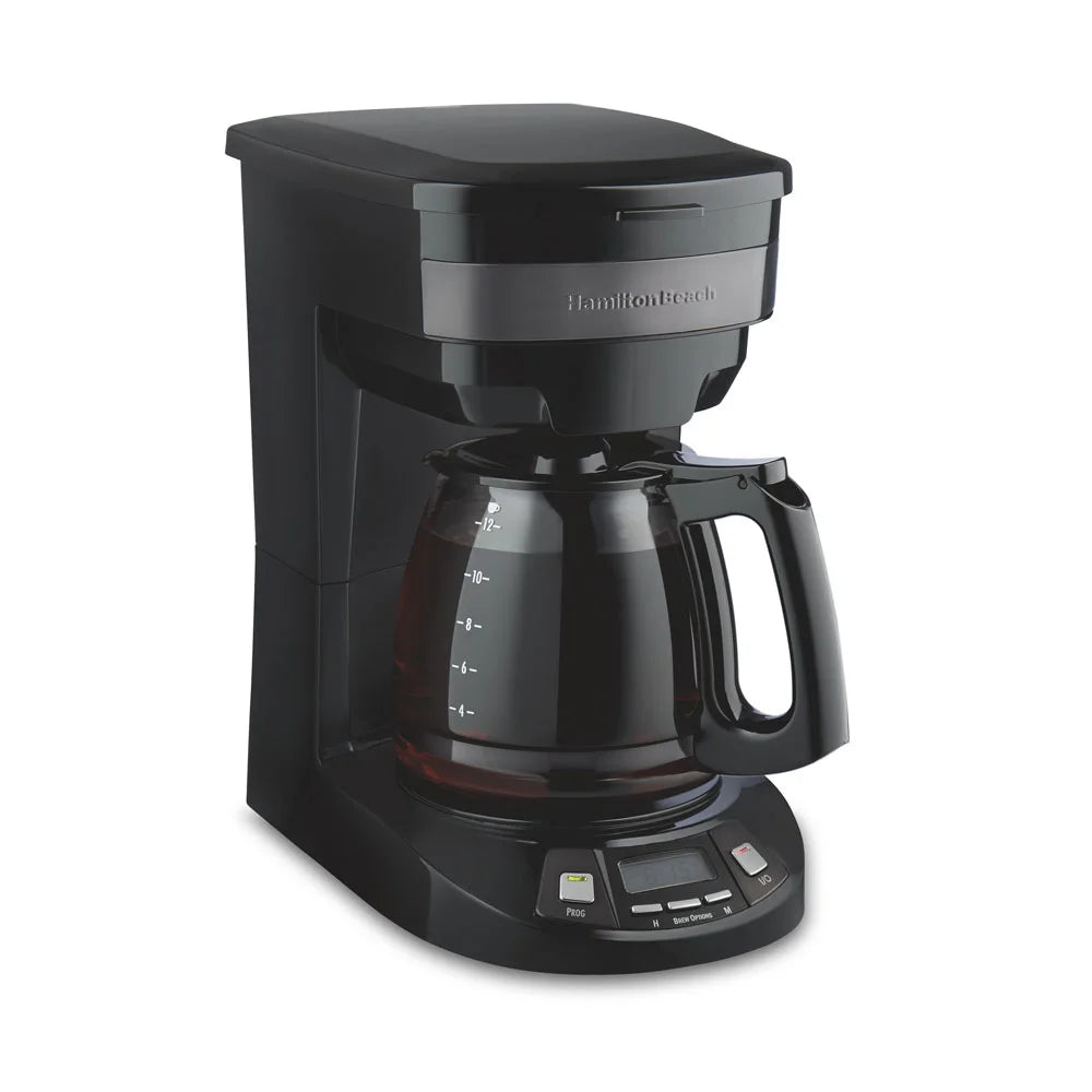Black Stainless Coffee Maker