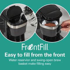 FrontFill™ Mini Brew 5 Cup Switch Coffee Maker