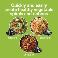 3-in-1 Electric Spiralizer