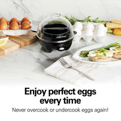 3-in-1 Egg Cooker with 7 Egg Capacity
