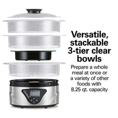 3-Tier Digital Food Steamer